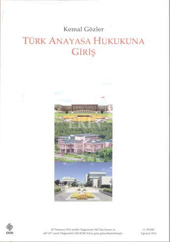 Türk Anayasa Hukukuna Giriş