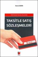 Taksitle Satış Sözleşmeleri