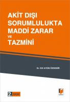 Akit Dışı Sorumlulukta Maddi Zarar ve Tazmini