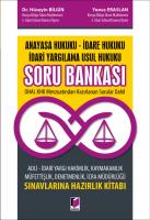 Anayasa Hukuku – İdare Hukuku İdari Yargılama Hukuku Soru Bankası