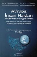 Avrupa İnsan Hakları Sözleşmesi ve Uygulaması