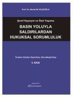 Basın Yoluyla Saldırılardan Hukuksal Sorumluluk