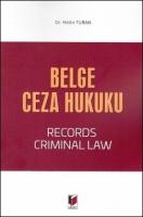 Belge Ceza Hukuku - Records Criminal Law