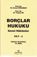 Borçlar Hukuku Genel Hükümler Cilt:2