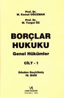 Borçlar Hukuku Genel Hükümler Cilt - 1