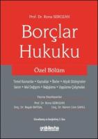 Borçlar Hukuku Özel Bölüm