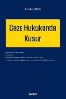 Ceza Hukukunda Kusur