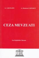 Ceza Mevzuatı