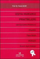 Eşya Hukuku Pratikleri