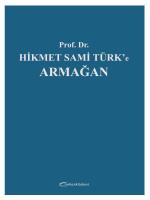 Prof. Dr. Hikmet Sami Türk'e Armağan
