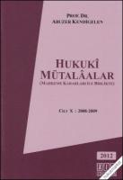 Hukuki Mütalaalar Cilt: X