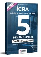 İcra Müdür ve Müdür Yardımcılığı Tamamı Çözümlü 5 Deneme