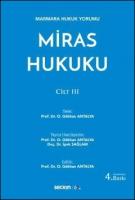 Miras Hukuku Cilt: III