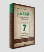 Müessir İdari Hakimlik Denemeleri