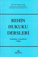 Rehin Hukuku Dersleri