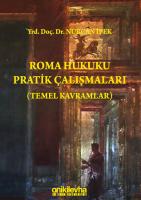 Roma Hukuku Pratik Çalışmaları