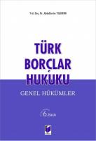 Türk Borçlar Hukuku Genel Hükümler