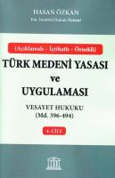 Vesayet Hukuku (Madde 396-494)