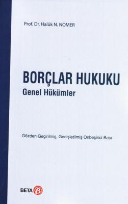 Borçlar Hukuku Genel Hükümler Turhan Yayınevi Haluk Nami Nomer