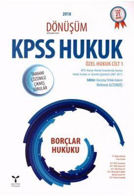 KPSS Hukuk Özel Hukuk Cilt 1 Borçlar Hukuku Kuram Kitap Mehmet Altundi