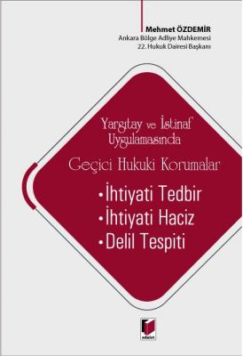 Geçici Hukuki Korumalar Adalet Yayınevi Mehmet Özdemir