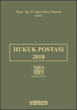 Hukuk Postası 2018 Oniki Levha H. Ercüment Erdem