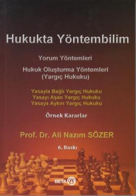 Hukukta Yöntembilim Turhan Yayınevi Ali Nazım Sözer