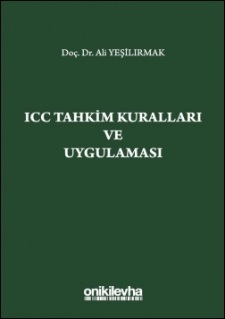ICC Tahkim Kuralları ve Uygulaması Oniki Levha Ali Yeşilırmak