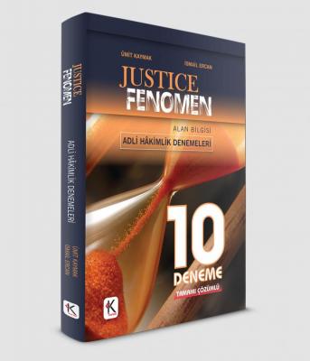 JUSTICE FENOMEN ADLİ HAKİMLİK 10 DENEME Kuram Kitap Ümit Kaymak