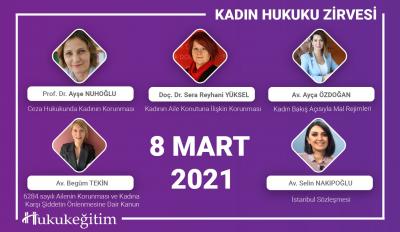 Kadın Hukuku Zirvesi Video Kaydı Hukukegitim.com Hukukegitim.com