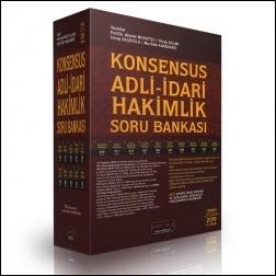Konsensus Adli - İdari Hakimlik Soru Bankası Savaş Yayınevi Ahmet Nohu