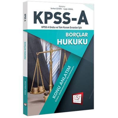KPSS A Grubu Borçlar Hukuku Konu Anlatım 657 Yayınları 2018 Yazarın Ke