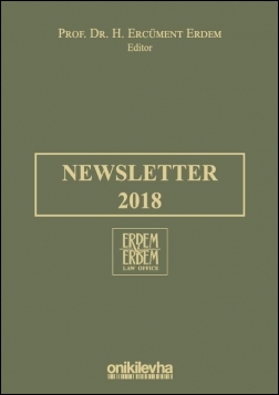 Newsletter 2018 Oniki Levha H. Ercüment Erdem