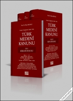 Türk Medeni Kanunu (4 Cilt Takım) Oniki Levha İlhan Helvacı