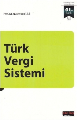 Türk Vergi Sistemi Savaş Yayınevi Nurettin Bilici