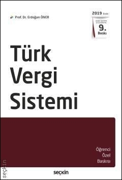 Türk Vergi Sistemi Seçkin Yayınevi Erdoğan Öner