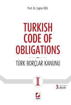 Turkish Code of Obligations Seçkin Yayınevi Çağlar Özel