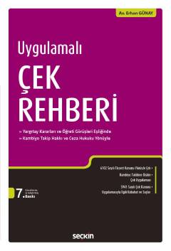 Uygulamalı Çek Rehberi Seçkin Yayınevi Erhan Günay