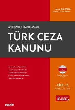 Türk Ceza Kanunu (2 Cilt) Seçkin Yayınevi Hasan Gerçeker