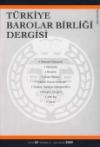 Türkiye Barolar Birliği Sayı: 83  Temmuz 2009