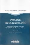 Osmanlı Hukuk Sözlüğü