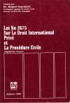 Loi No2675 Sur Le Droit International Prive et La
Procedure Civile
