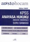 KPSS Anayasa Hukuku ( Madde Endeksli ) Soru
Bankası