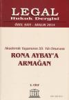 Prof. Dr. Rona Aybay' a Armağan ( 2 Cilt Takım )