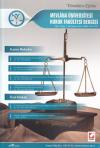 Mevlana Üniversitesi Hukuk Fakültesi Dergisi
Cilt:2 – Sayı:1 Haziran 2014