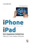 Örnek Uygulamar ileiPhone ve iPad için Uygulama
Geliştirme Objective–C, View, Database,
Multimedia 1