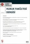 İstanbul Kültür Üniversitesi Hukuk Fakültesi
Dergisi Cilt:9 – Sayı:2 Temmuz 2010 1