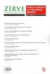 Zirve Üniversitesi Sağlık Hukuku ve Politikası
Dergisi Sayı: 1 Mart 2014