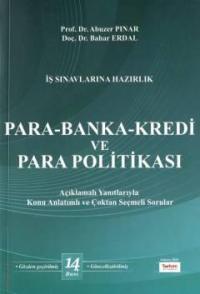 Para – Banka – Kredi ve Para Politikası Abuzer Pınar