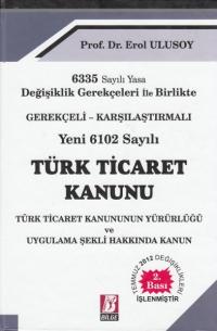 Türk Ticaret Kanunu Erol Ulusoy
